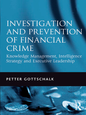 cover image of Investigation and Prevention of Financial Crime